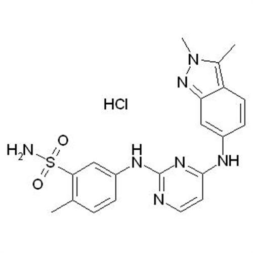 pazopanib hydrochloride   CAS:635702-64-6